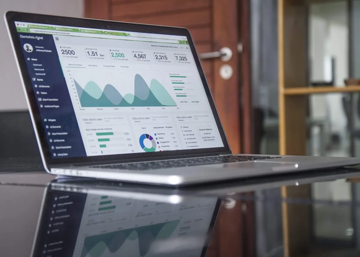Search analytics showing a clinic's rising Google rankings